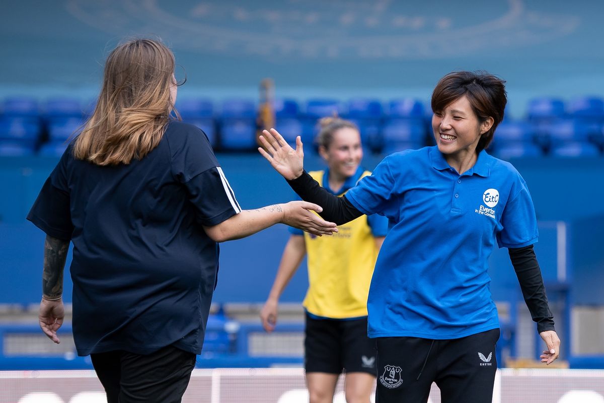 Women's First Team Sample EitC Programmes At Goodison