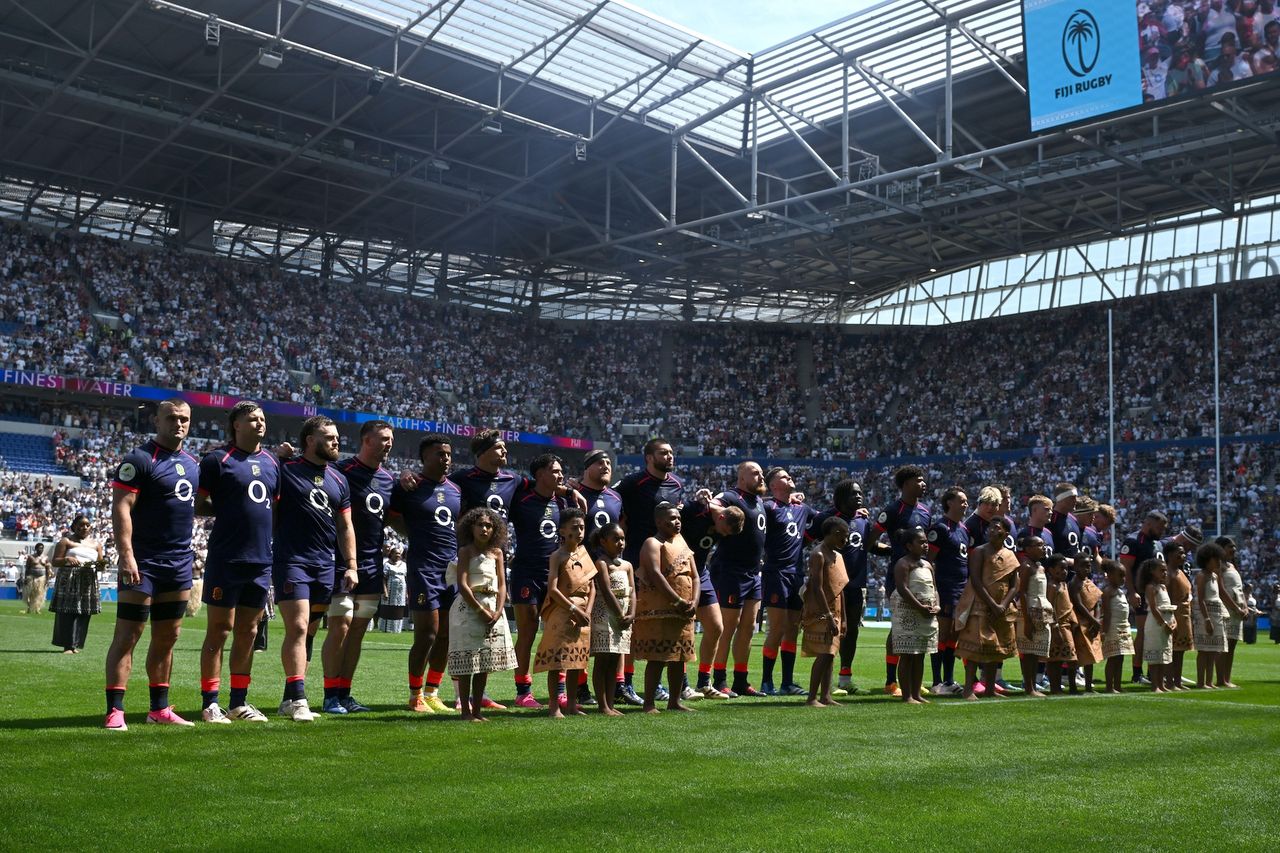 Backstage Blues: England Hammer Fiji At Hill Dickinson