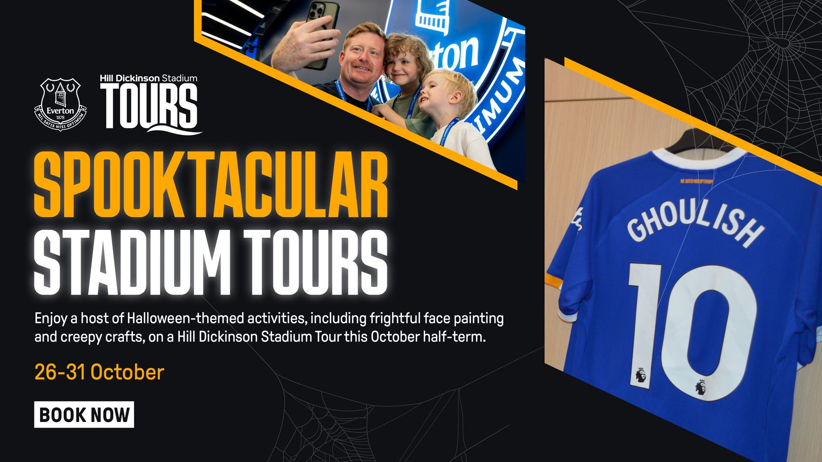 Halloween Family Fun At Hill Dickinson Stadium & Goodison Park