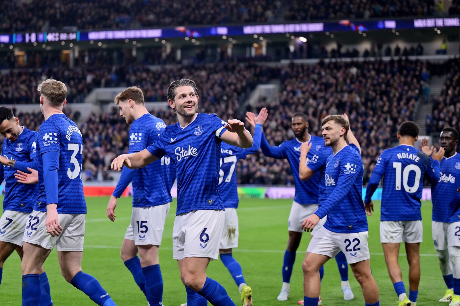 Tarkowski Outlines Everton’s European Target After Newcastle Win