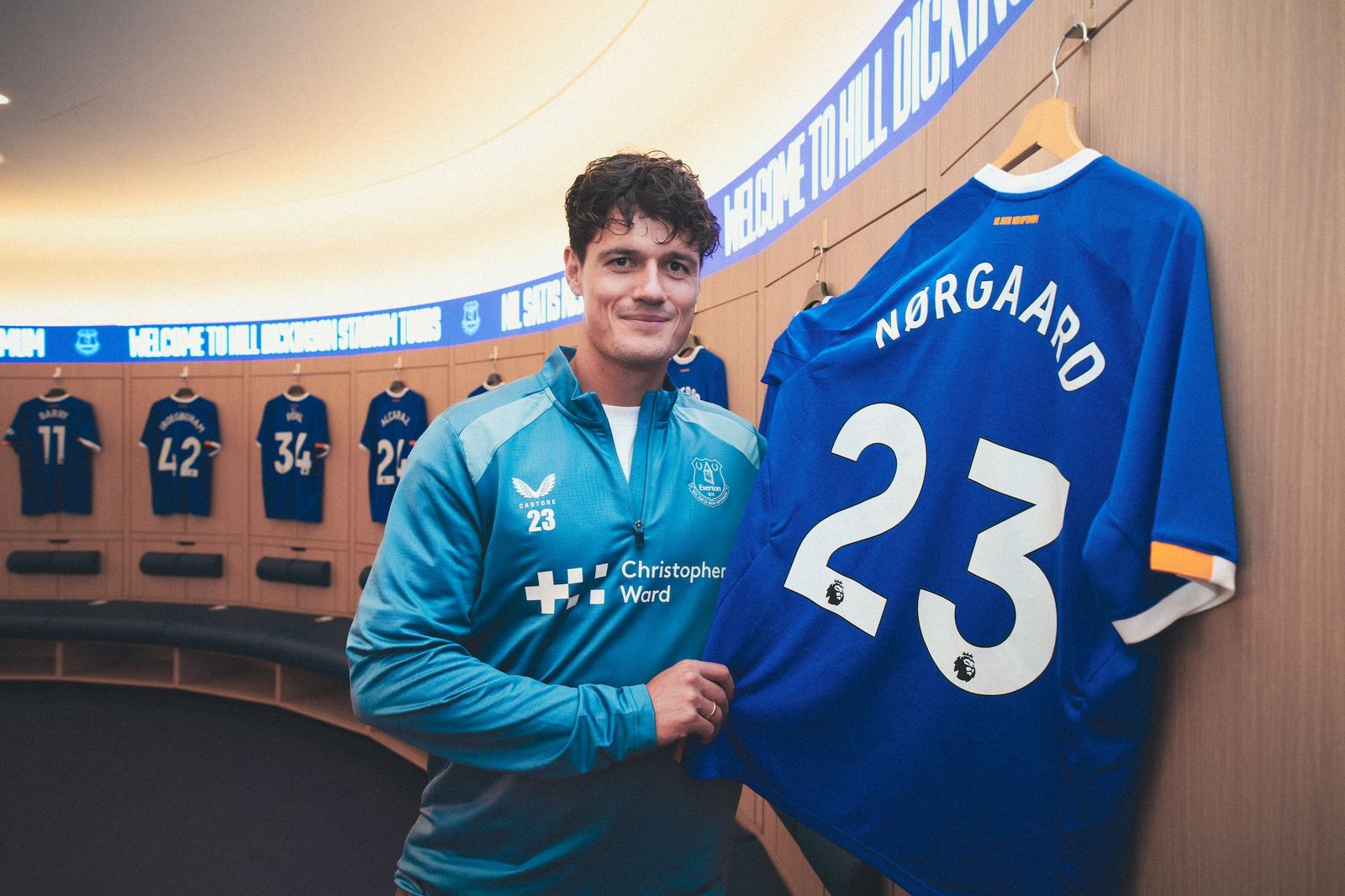 Nørgaard's 'Honour' To Wear New Everton Squad Number