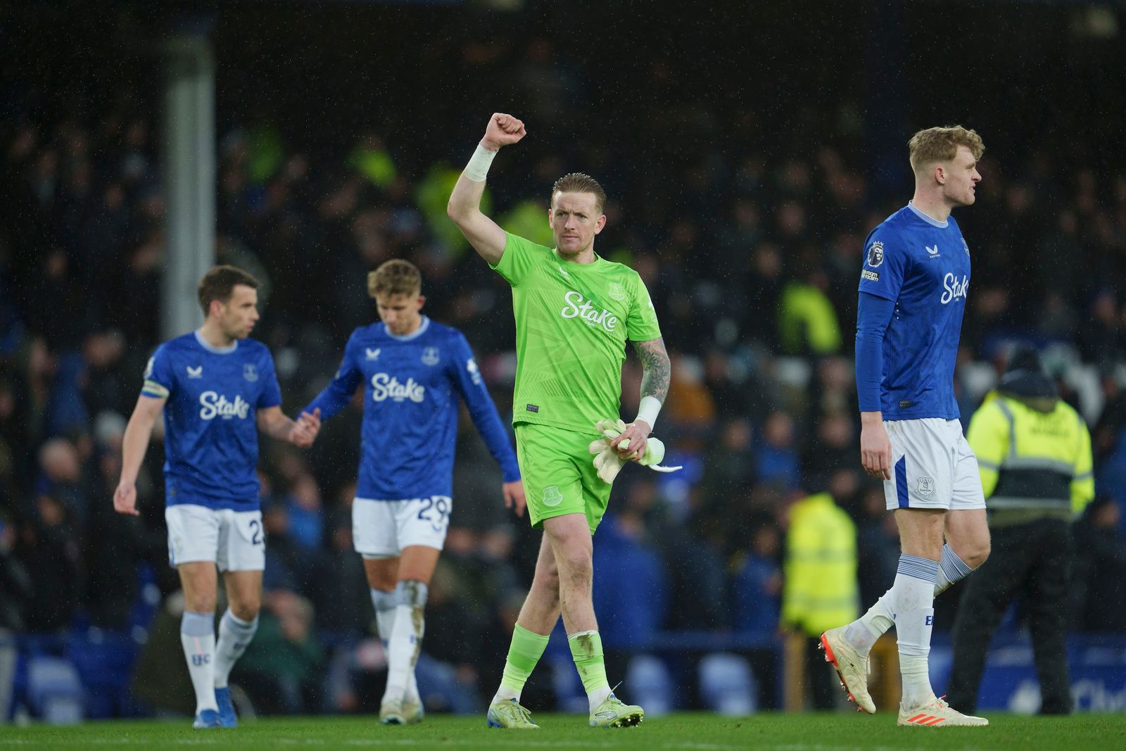 Pickford Commends 'Resilient' Blues
