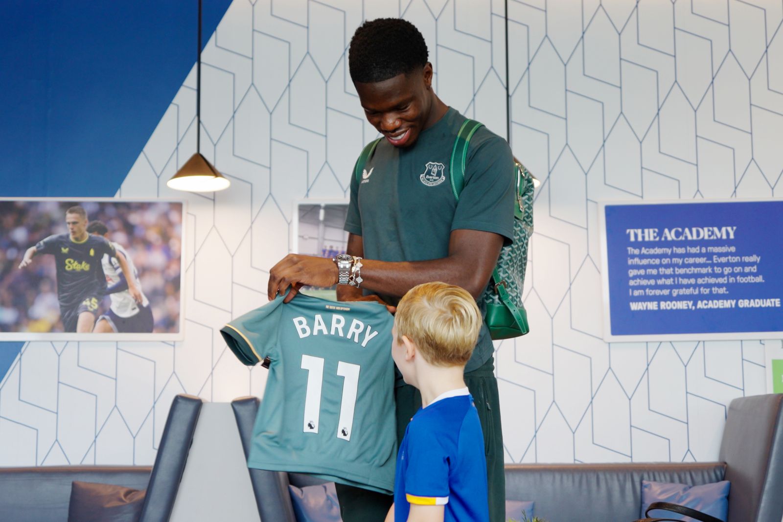 Young Blue Surprised By Goalscoring Hero Barry
