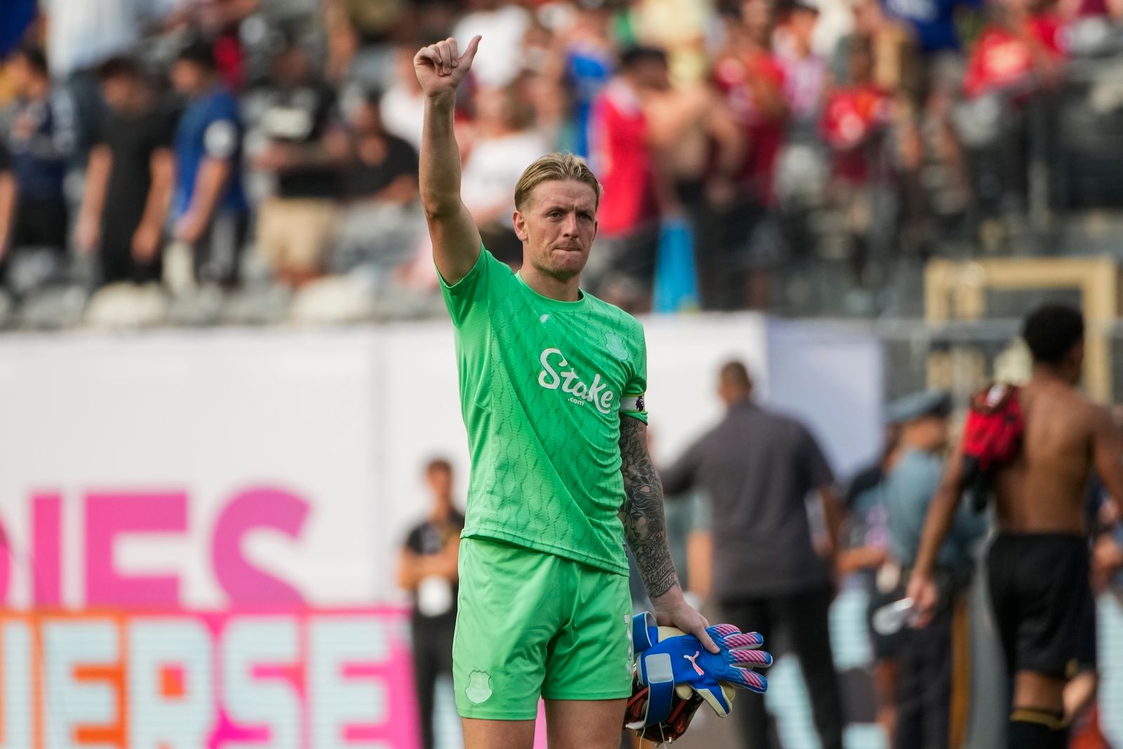 Pickford's Message To Evertonians & Call To Teammates