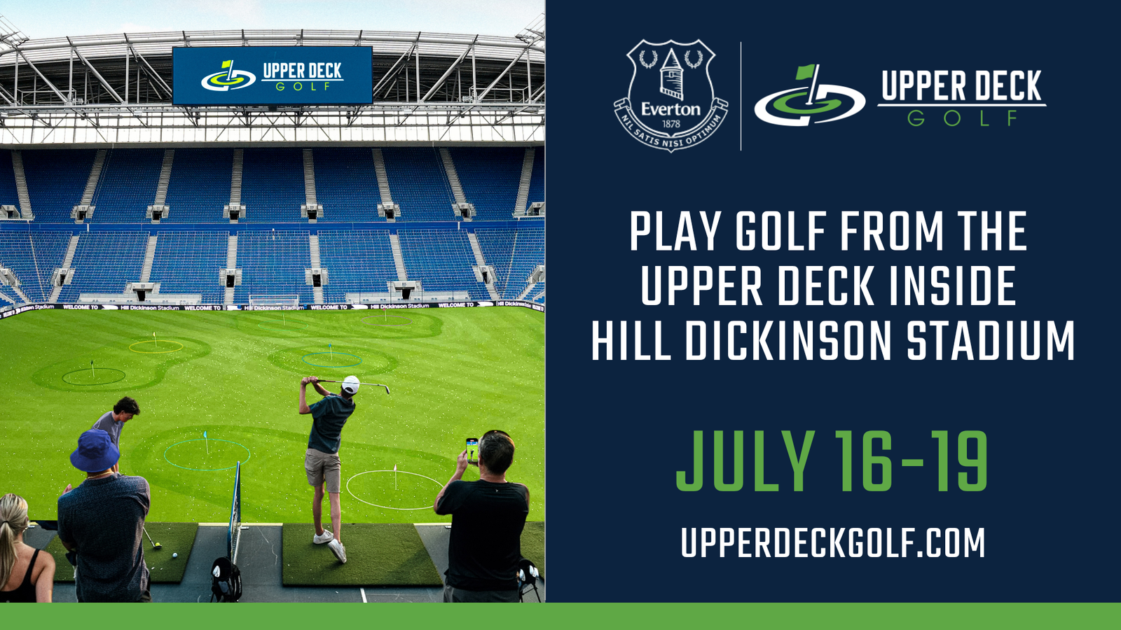 Tee Off Inside Everton's Hill Dickinson Stadium This Summer