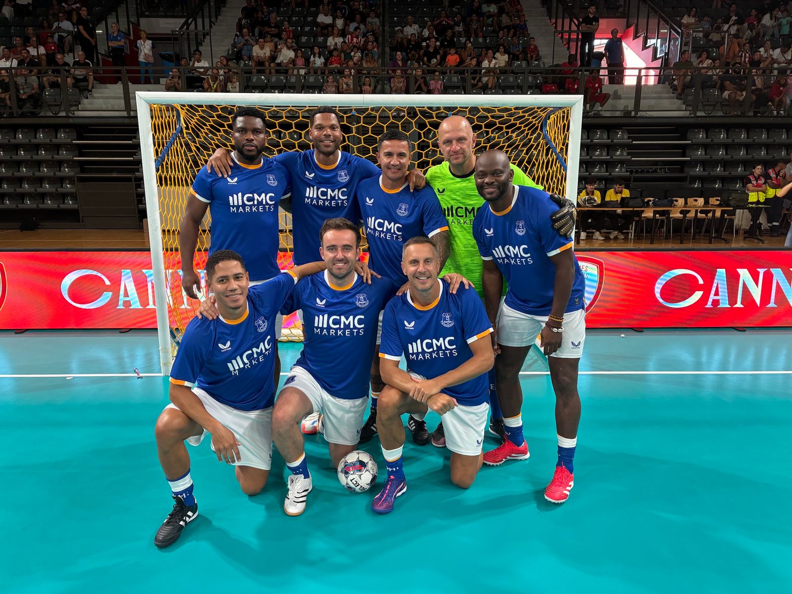 Everton Legends Victorious In France