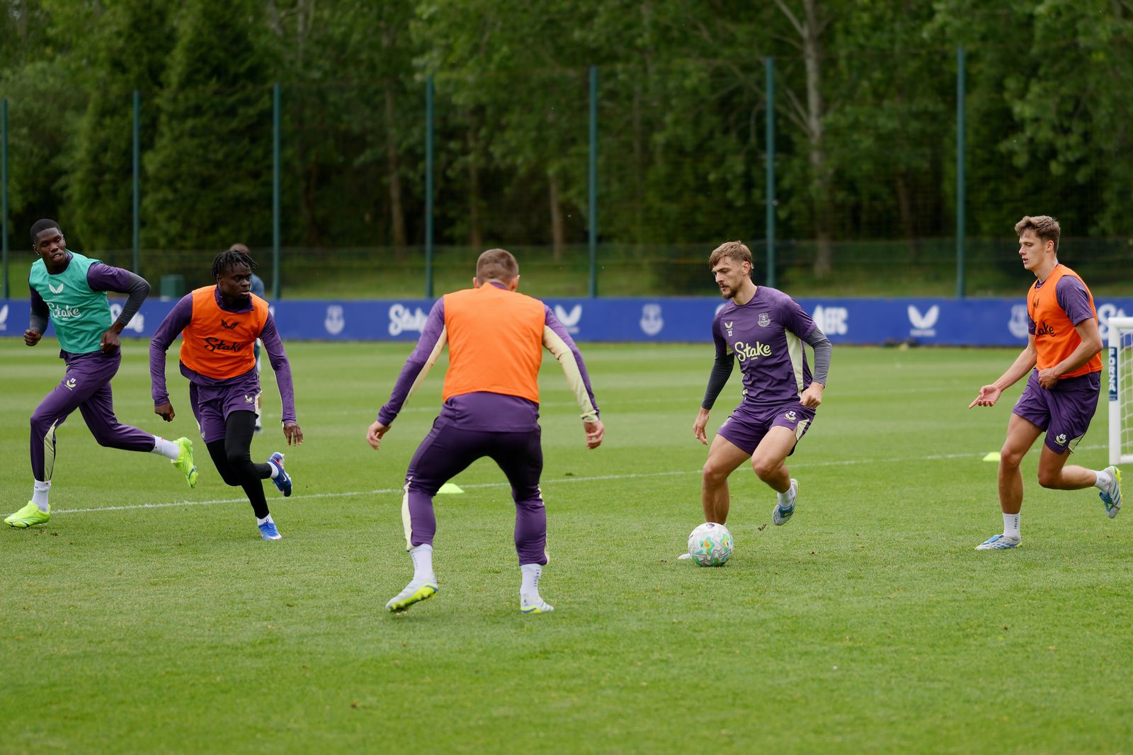 Gallery: Everton Prepare For Premier League Finale
